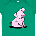 thumbnail image 4 of Inktastic Sitting Pig Boys or Girls Baby Bodysuit, 4 of 5