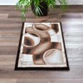 thumbnail image 3 of MDA Home Glamour Dark Brown/Black Polypropylene Area Rug - 8'7" x 11'11", 3 of 5