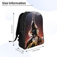 thumbnail image 2 of Mortal Kombat Backpack, Travel Laptop Backpack, Casual Daypack for College, Unisex Computer Bag Fits 15 Inch Notebook, 2 of 8