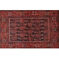thumbnail image 1 of Ahgly Company Indoor Rectangle Traditional Reddish Brown Persian Area Rugs, 5' x 8', 1 of 6