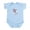 Sky Blue, variant on CafePress - Whispering Moon Fairy Infant Bodysuit - Baby Light Bodysuit, Size Newborn - 24 Months