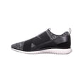 thumbnail image 3 of Womens Cole Haan Studiogrand Knit Cross Strap Sneakers, Black/White, 3 of 5