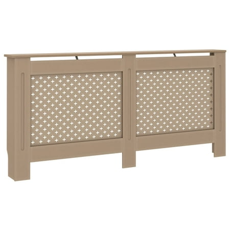 

vidaXL Radiator Cover Radiator Guard for Home Office Heater Cabinet Cover MDF