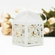 thumbnail image 5 of 20 cajas de papel huecas con forma de mariposa para dulces, cinta para recuerdo de boda o fiesta, color dorado, 5 of 8