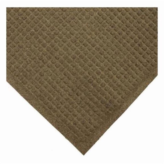 Condor Entrance Mat, Polypropylene, 3/8 in Thick, Brown, 3 ft W x 5 ft L 8ZNP1