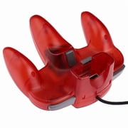RetroFam Nintendo 64 N64 Controller Joystick for N64 Game Console, Transparent Red