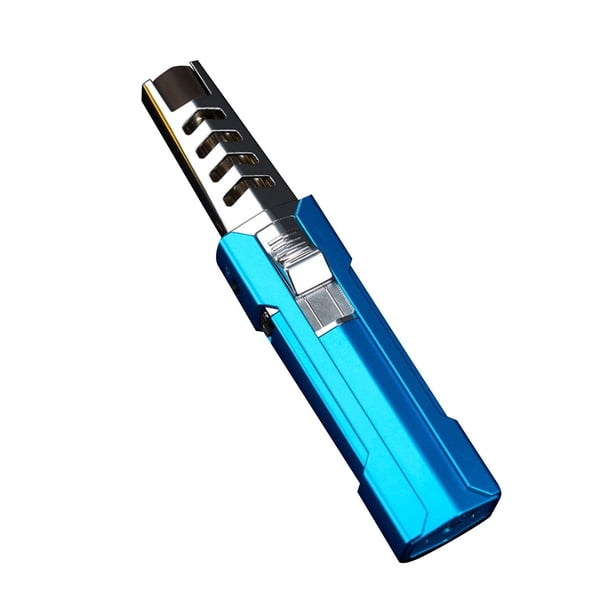 Fiudx Pistola Pulverizadora de Metal, Herramienta de Encendido Directo de Alta Temperatura, Control de Llama Ajustable, Compañero de Cocina Eficiente, Ideal para Barbacoas Al Aire Libre y Camping, Id