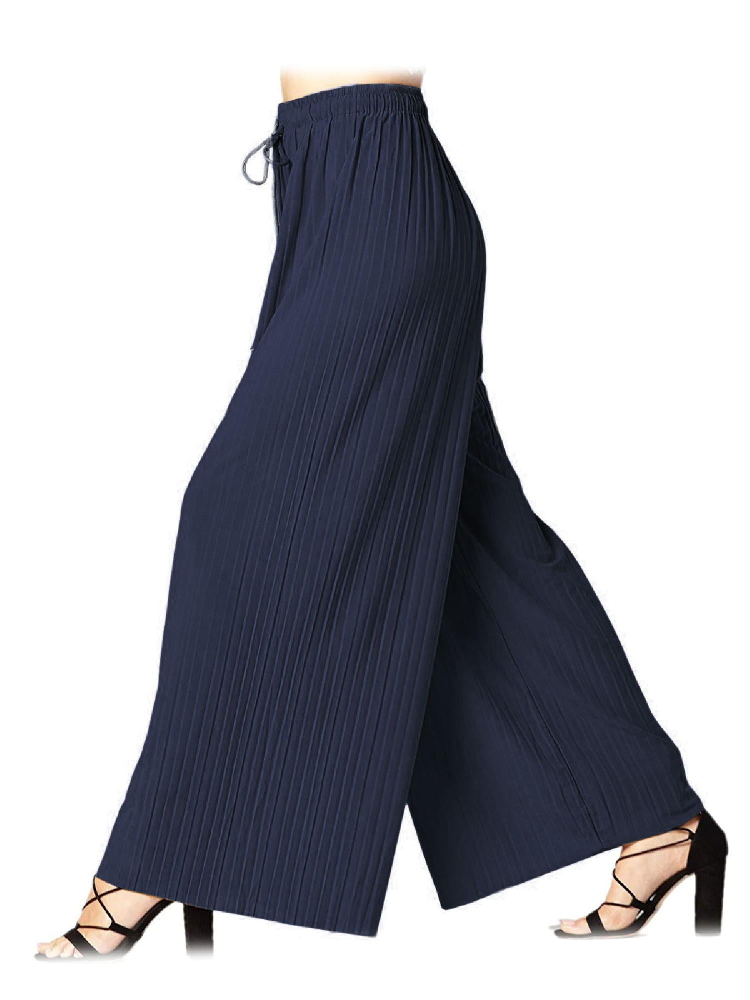 Women's Elastic Waist Skirt Pants
