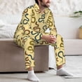 thumbnail image 7 of Naloa Various Snake Men’s Pajamas Set - Long Sleeve Button Down Sleep Shirt and Pajama Bottoms Sleepwear Set-X-Large, 7 of 7