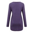 thumbnail image 4 of Camisas Navideñas Para Mujer Tops de Manga Larga Moda Navidad Impreso Cuello Redondo Kink Blusa Informal Odeerbi ODB199193, 4 of 5