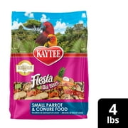 Kaytee Fiesta Big Bites Small Parrot & Conure Food 4 Pounds