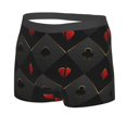thumbnail image 2 of Naloa Red Poker Print Mens Underwear - Boxers for Men, Classic Briefs for Men, 2 of 9