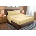 thumbnail image 6 of ROYALE LINENS 4 Piece Full Sheets Set - Soft Brushed 1800 Microfiber Bedding - 1 Fitted, 1 Flat Sheet, 2 Pillow Cases - Wrinkle Free & Fade Resistant - Hotel Luxury Bed Sheets (Stripe Sand, Full), 6 of 9