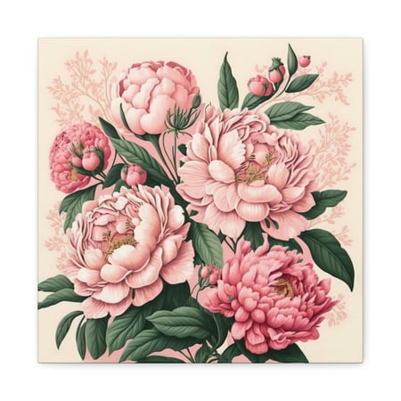 

Pink Peony - Matte Canvas