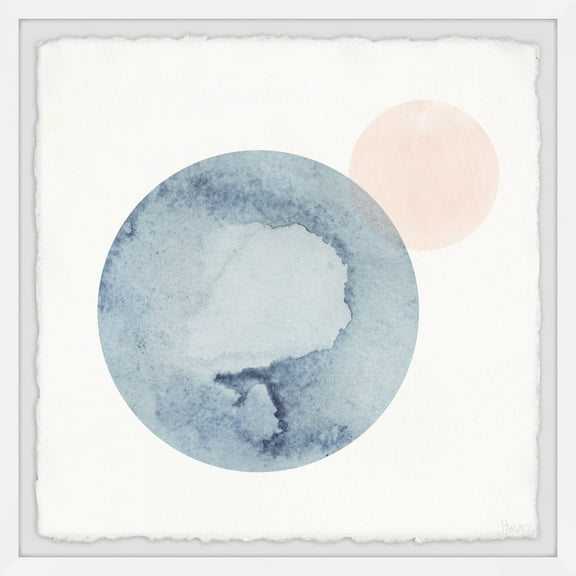 Parvez Taj Collided Circles Framed Wall Art