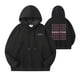 thumbnail image 1 of Kpop BLACKPINK Concert BORN PINK Kim Jisoo LISA Rosé Jennie Hombres/Mujeres Sudadera Con Capucha Púrpura Diseño Ayuda Ropa Misma Unisex Streetwear Chamarra Hip Hop Oversize Tops Gao Jiahui unisex, 1 of 2
