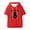 Red, variant on Caseoh Kitty Funny Cat Hooded T-shirt Women Men Short Sleeve Tee Casual Fashion Tops