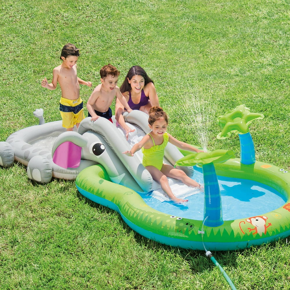 hard plastic elephant pool