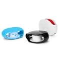 thumbnail image 3 of Negro 2 Piezas Caja de Almacenamiento de Auriculares intrauditivos Inteligente/Organizador de Almacenamiento de Cables para Auriculares/Estuche con Soporte para Auriculares/Enrollador de Bobina para Auriculares/Administrador portátil Sa Rojo Verde Cocina, Decoración y Otros, 3 of 4
