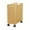 Gold, variant on lacooooppia Rolling Mat Storage Basket Laundry Hamper Basket Wheeled Accessories Portable Workout Equipment for Outdoor Workout Room Gold