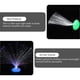thumbnail image 2 of 12 lámparas LED de fibra óptica a pilas para fiestas (destello rápido), 2 of 8