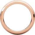 thumbnail image 2 of FB Jewels 18K Rose Gold 3mm Comfort Fit Mens Wedding Ring Band Size 5, 2 of 3