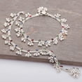 thumbnail image 2 of iCraftJewel Indian Wedding Anklet Bracelet Pair Traditional Bollywood Payal Silver Jewellery Gift Item, 2 of 4