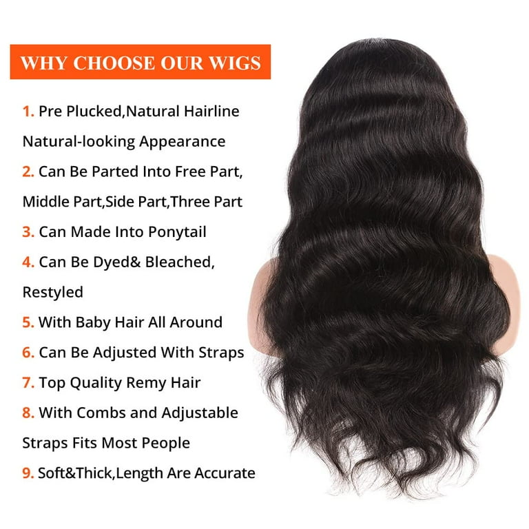 Hair Body Wave Lace Front Wigs Human Hair 4x4 Closure Body Wave