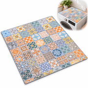 Washer and Dryer Top Mat, Diatom Mud Appliance Protector with Non-Slip Rubber Backing for Laundry Room, Kitchen and Countertops, 19.7 x 23.6 in
