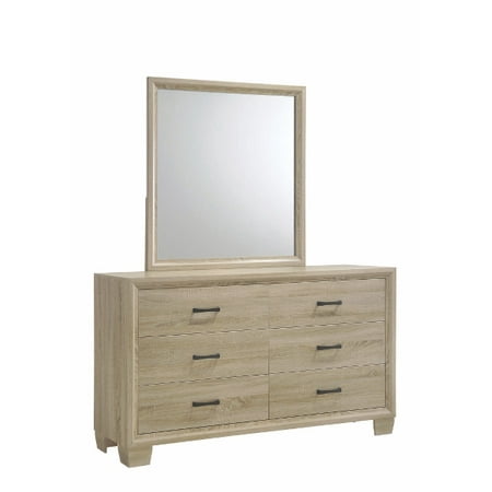 Coaster Company Vernon Dresser White Washed Oak Walmart Com