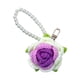 thumbnail image 5 of Llavero con forma de rosa, elegante y creativo, ideal para bolso, mochila y familia. Púrpura degradado, 5 of 9