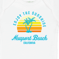 thumbnail image 4 of Inktastic Summer Enjoy the Sunshine Newport Beach Florida in Blue Boys or Girls Baby Bodysuit, 4 of 5
