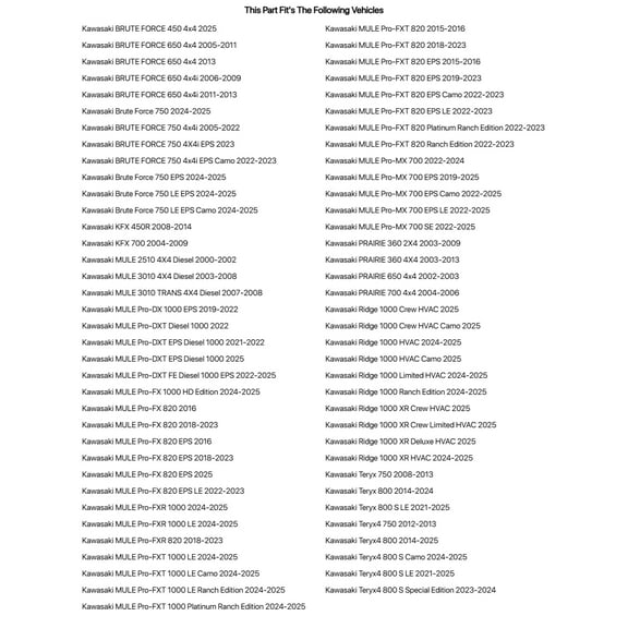 Tusk Ball Joint Kit For KAWASAKI MULE Pro-DXT EPS Diesel 2021-2022