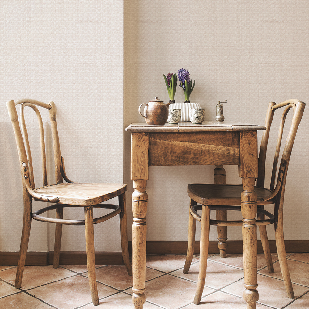 Tempaper Textured Burlap Linen Peel and Stick Wallpaper, 20.5" x 16.5'