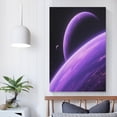 thumbnail image 5 of Planet Universe Galaxy Poster (3) Gifts Canvas Painting Poster Wall Art Decorative Picture Prints Modern Decor 12x18inch(30x45cm), 5 of 6