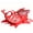 Red, variant on Friction Powered Stunt Car Toy with Flapping Wings, Push Sliding No Battery Vehicle, Cool Shape Interactive Toy Car, Blue