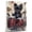 Affenpinscher, variant on Affenpinscher Dog Playing Drum Kit Wall Stretched Canvas Size 8x12 – Affenpinscher Canvas Art for Dog Lovers, Drum Kit Canvas Wall Decor