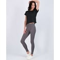 thumbnail image 4 of Real Essentials 5 Pack: Women's Dry Fit Crop Top - Short Sleeve Crew Neck Stretch Athletic Tee (Available in Plus Size), 4 of 5
