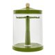 thumbnail image 1 of Vitrina transparente para muñecas, organizador a prueba de polvo, soporte portátil giratorio de 360 ​​grados para figuras de peluche y miniaturas. verde, 1 of 8