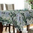 thumbnail image 5 of Yayeee Tablecloths 60" x 108" Rectangle Wrinkle Resistant Party Table Cover, Blue Blossom, 5 of 8