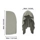 thumbnail image 3 of Toallas con capucha en forma de U de secado rápido | Seda de hielo transpirable altamente absorbente | Bufanda deportiva moderna y fresca | Protección solar | Paquete de 2 | 63x30cm | Lavable a, 3 of 8