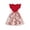 R27-Red, variant on RMGVDSD Flower Girl Dresses Elegant Girls Dress With Lace Off Shoulder Birthday Party Gown Princess Dresses Summer Holiday Celebration 3-4 Years