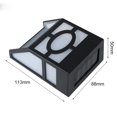 thumbnail image 3 of Bombilla Luz de panel solar luz de pared luz de escalera Wdftyju Para estrenar, 3 of 3