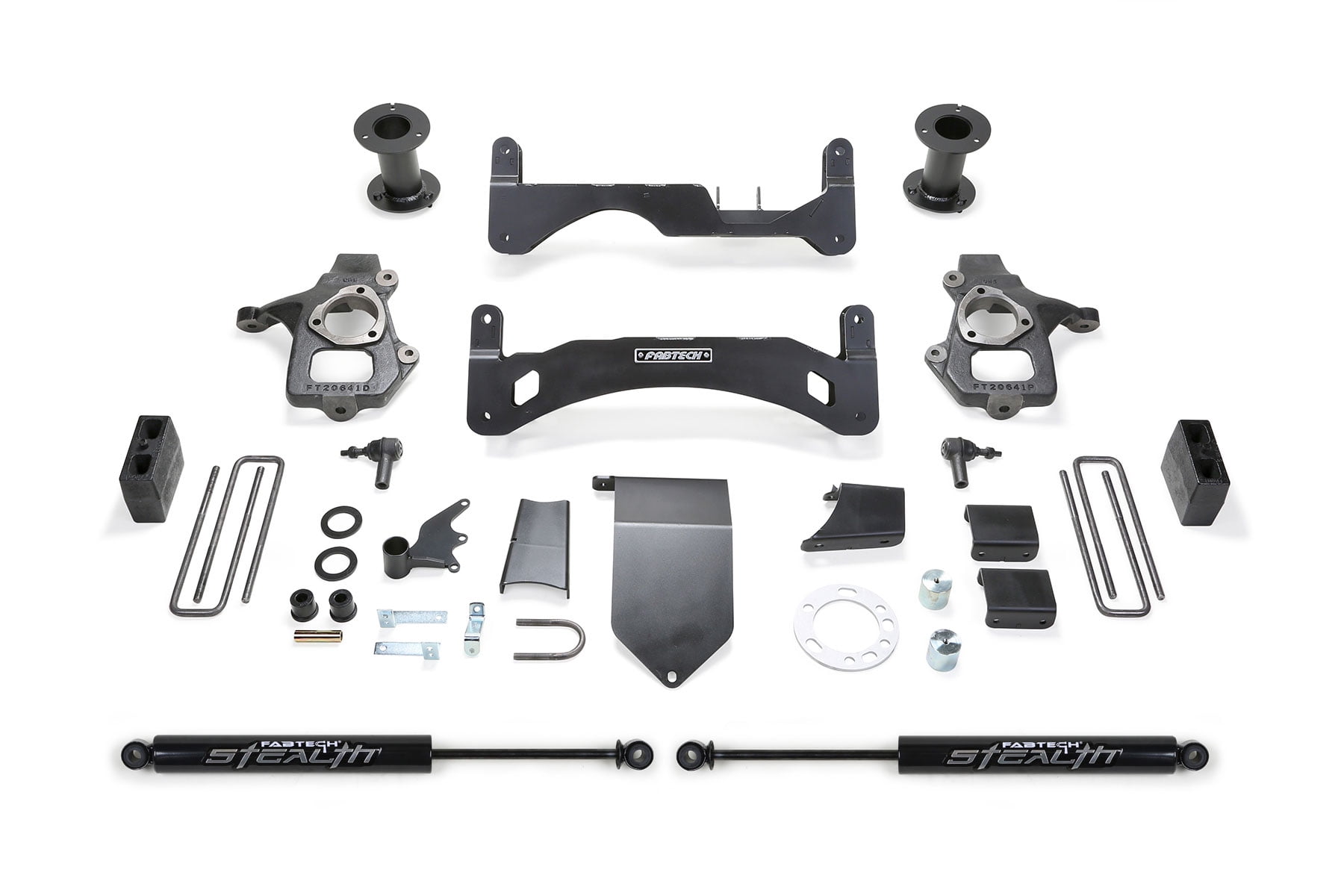 Fabtech K1084M 6 ft. Suspension Lift Kit for 2014-2018 Chevy & GMC C1500-K1500
