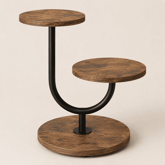 Cupcake Stand, 3 Tier Cake Stand Wood Cupcake Tower Rustic Dessert Table Display Set Tiered Tray Stand Dessert Stands Serving Tray for Party Farmhouse Decor