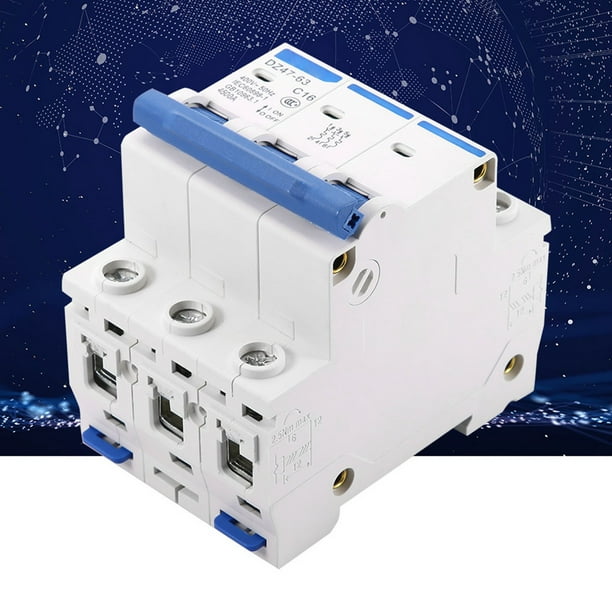 DEWIN Disjoncteur, 2P DC 500V 20A Mini Disjoncteur Disjoncteur De Sécurité MCB DZ47-63Z-2P