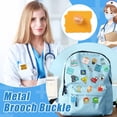 thumbnail image 3 of Broches esmaltados Giegxin, divertidos broches médicos para enfermeras, enfermeras, 40 unidades, 3 of 6