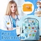 thumbnail image 3 of Broches esmaltados Giegxin, divertidos broches médicos para enfermeras, enfermeras, 40 unidades, 3 of 6