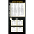 2025 12X12 TEAM WALL CALENDAR, PITTSBURGH STEELERS