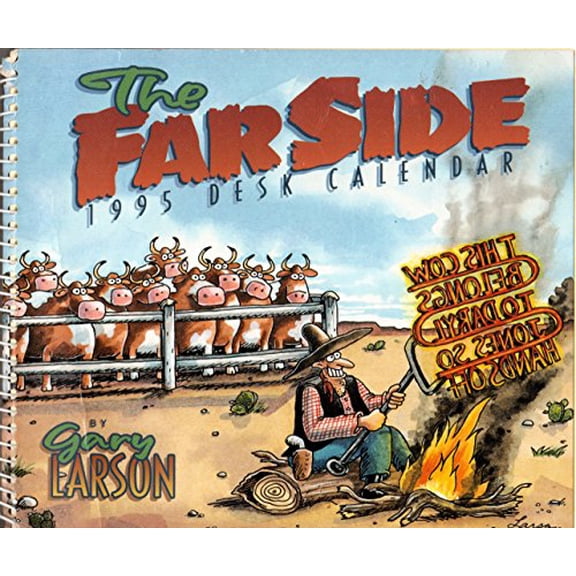 Pre-Owned The Far Side 1995 Desk Calendar (Spiral-bound) 0836275128 9780836275124